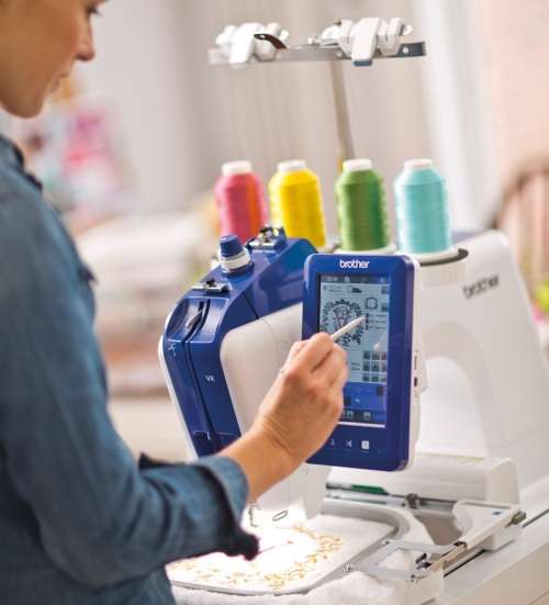 NEW BROTHER VR 1 needle COMMERCIAL Embroidery Machine