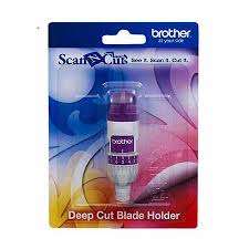Original Brother ScanNCut Deep Blade Holder with blade (Purple)