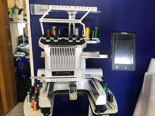 REFURBISHED BROTHER PR 1050x Commercial Embroidery Machine with Free Shipping in RSA