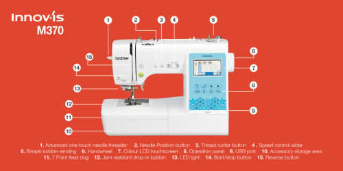 M370 Sewing & Embroidery Machine