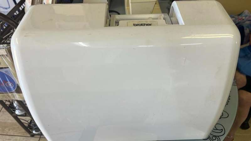 Brother NV180e USED sewing, quilting and embroidery machine. LOW STITCH COUNT