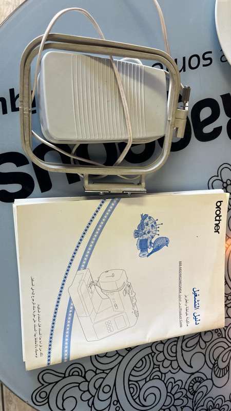 Brother NV180e USED sewing, quilting and embroidery machine. LOW STITCH COUNT