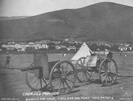A Pair of Very Rare Boer War `Pom Pom` Shells