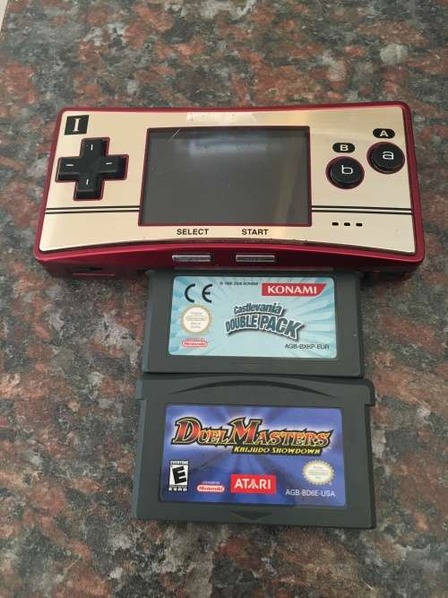 Collectable Nintendo GameBoy Micro Special 20th Anniversary