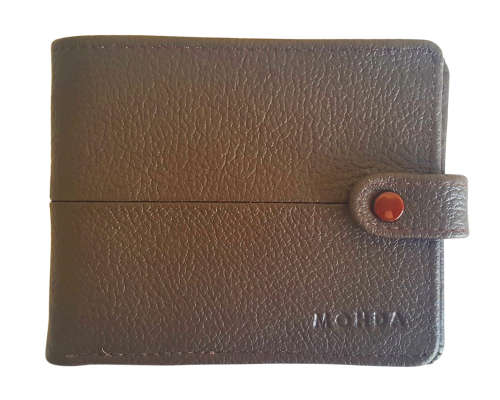 R1299 Genuine Black Leather Mohda Wallet