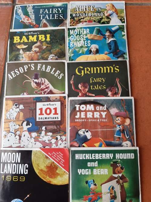 VINTAGE VIEWMASTER SLIDES  ( 10 SETS )