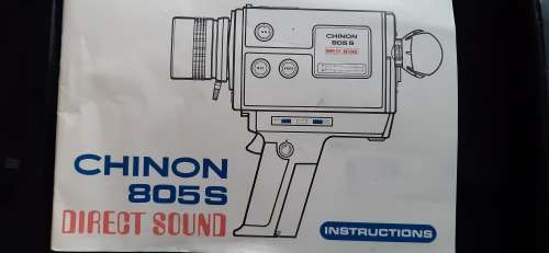 Chinon 805 S Direct Sound Movie Camera in original Carrying Case