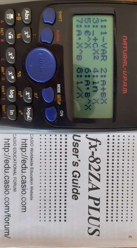 CASIO Scientific Calculator FX-82ZA Plus