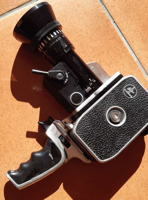 VINTAGE Bolex Paillard  Zoom Reflex P3 CINE CAMERA With Original Bag