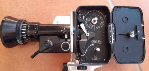 VINTAGE Bolex Paillard  Zoom Reflex P3 CINE CAMERA With Original Bag