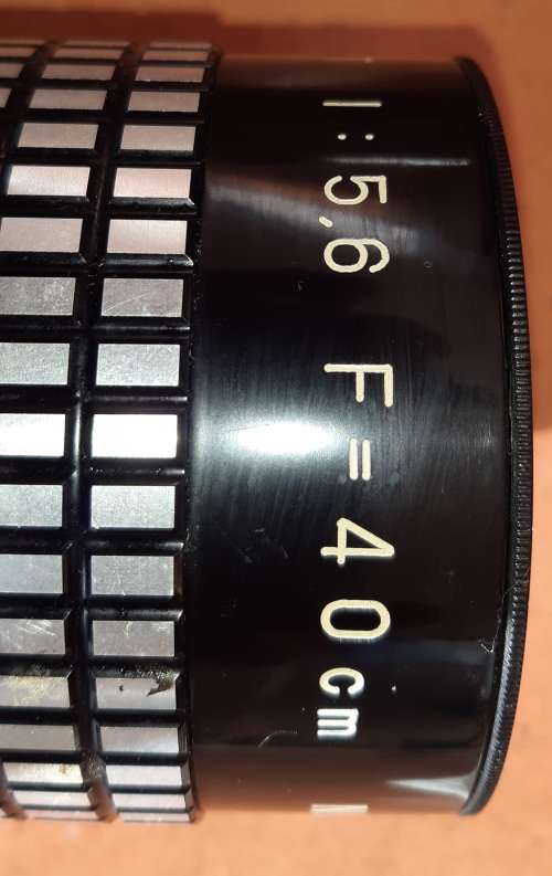 Vintage Musashino Koki Tele Luminant 400mm Camera Lens