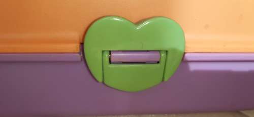 Vintage 1991 Redbox Tinkerbell Makeup Jewelry Case