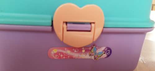 Vintage 1992 Redbox Tinkerbell Makeup Jewelry Case