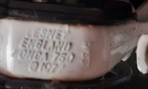 VINTAGE LESNEY HONDA 750  #33  with RIDER 1977 ( MADE IN ENGLAND)