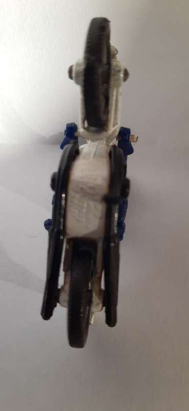 VINTAGE LESNEY HONDA 750  #33  with RIDER 1977 ( MADE IN ENGLAND)