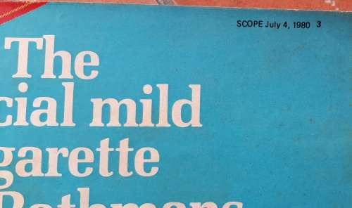 Vintage SCOPE Magazine July 4 1980