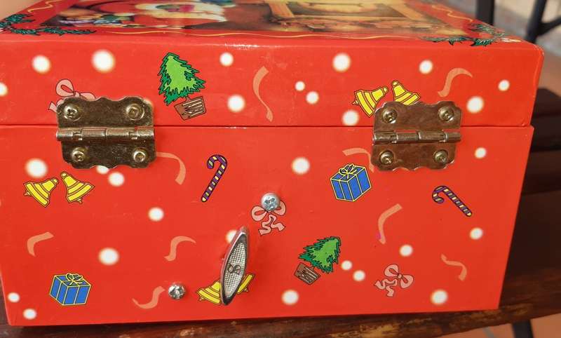 Santa Claus Musical Jewellery Box