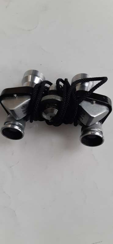 Mini Binoculars Plum No.64274   6x15mm