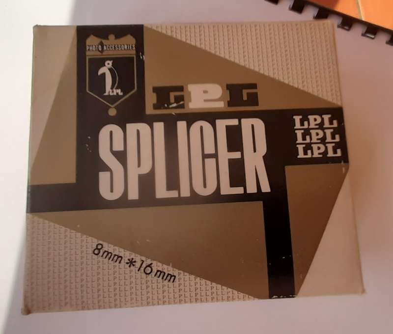 LPL   8mm * 16mm  film Splicer + instructions