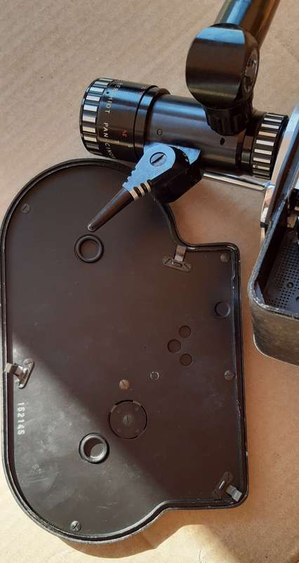 Vintage Bolex Paillard Movie Camera with Pan- Cinor Lens in a case