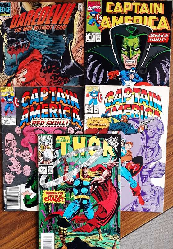 Marvel Comics ( job-lot of 5 for Sale )