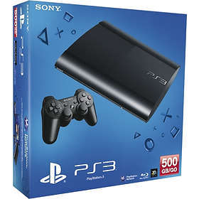 PS3 SUPERSLIM (500GB) WITH 4 FREE GAMES