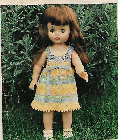 Knitting 12 Vintage 43 cm Doll Magazine PDF Patterns