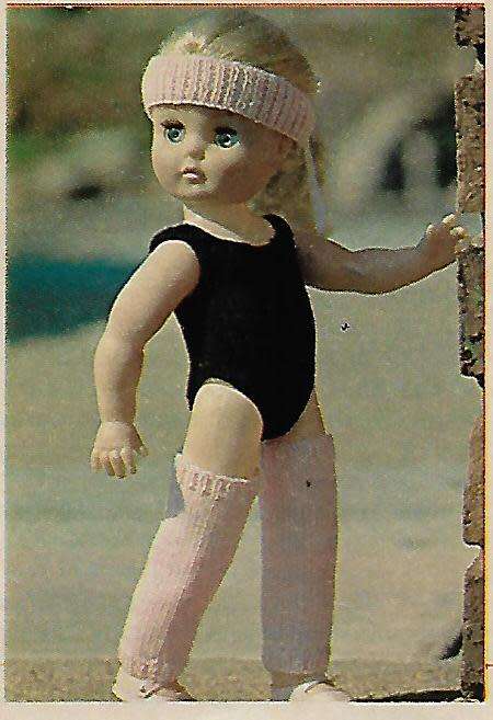 Knitting 12 Vintage 43 cm Doll Magazine PDF Patterns