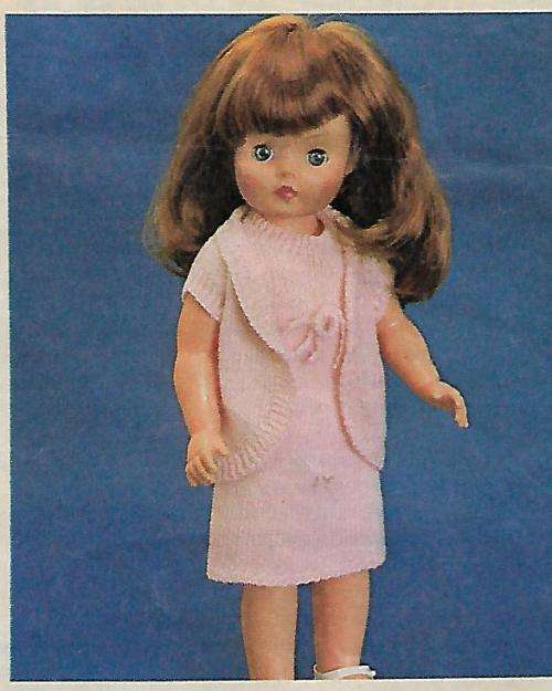 Knitting 12 Vintage 43 cm Doll Magazine PDF Patterns