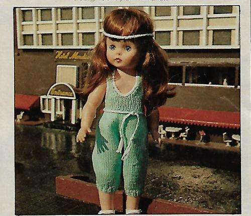 Knitting 12 Vintage 43 cm Doll Magazine PDF Patterns