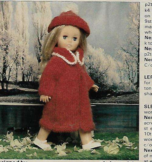 Knitting 12 Vintage 43 cm Doll Magazine PDF Patterns
