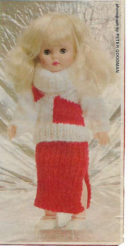 Knitting 12 Vintage 43 cm Doll Magazine PDF Patterns