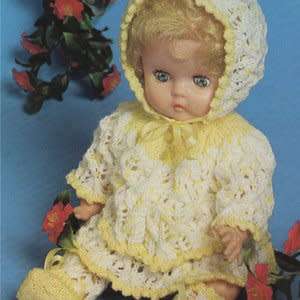 Knitting Doll - Lacy Outfit (PDF)