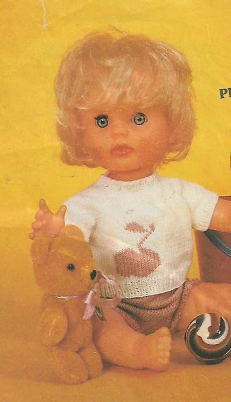 VINTAGE FIRST LOVE DOLL MAGAZINE 3 IN ONE NO 2 PATTERNS.