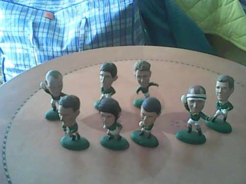 Springbok Rugby Figurines 8 in total 1997