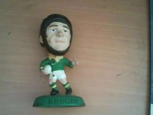 Springbok Rugby Figurines 8 in total 1997
