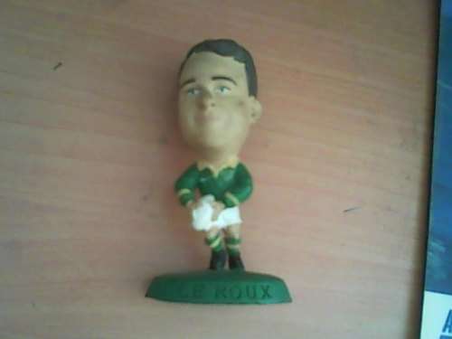 Springbok Rugby Figurines 8 in total 1997
