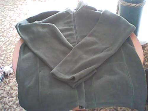 Moss Green Polar Fleece Jacket (Unisex)