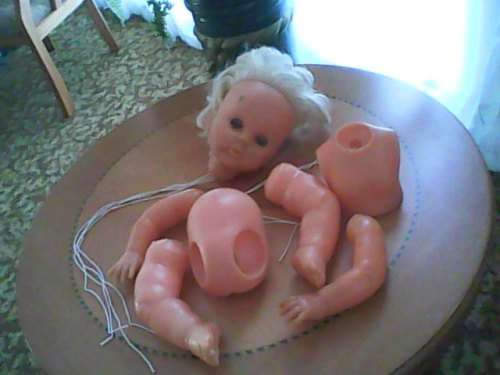 VINTAGE FIRST LOVE DOLL NEEDS TO BE STRUNG BY DOLL HOSPITAL