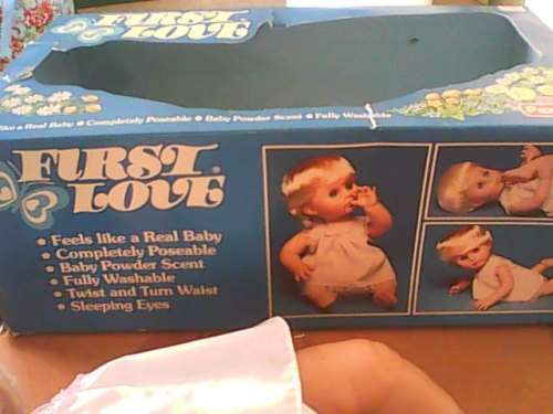 First Love Doll bought in America (In original box and has original dress and diaper)