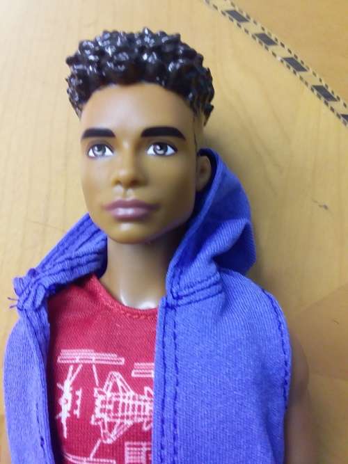 Barbie Ken Fashionitas Hip Hoodie  Doll 2016 Mattel with extra 2 pairs of shoes - Mint Condition