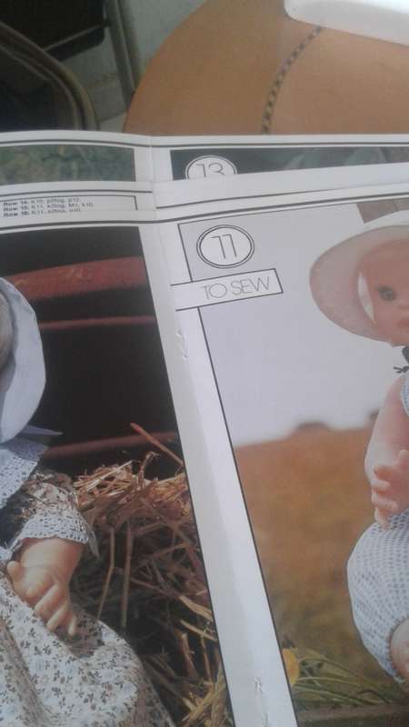 VINTAGE WOMAN`S VALUE BOOK OF FIRST LOVE DOLL PATTERNS - 20 PATTERNS
