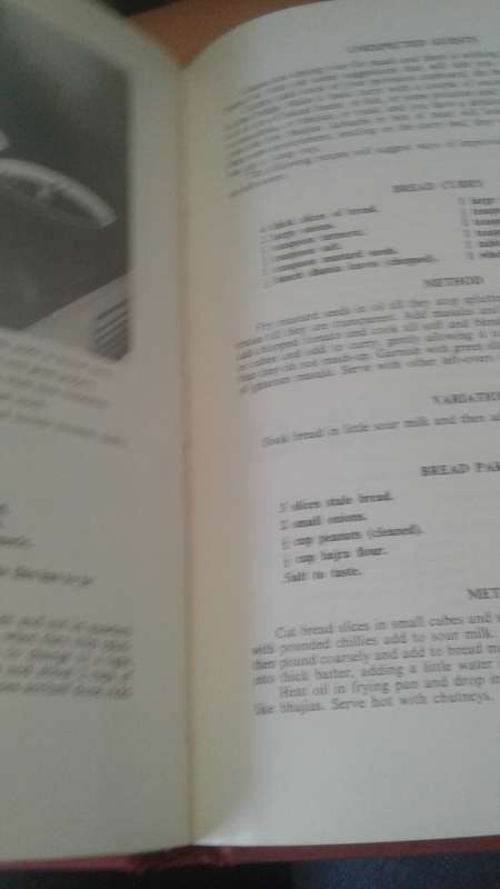 VINTAGE INDIAN DELIGHTS:  BOOK OF RECIPES ON INDIAN COOKERY by Zuleikha Mayat