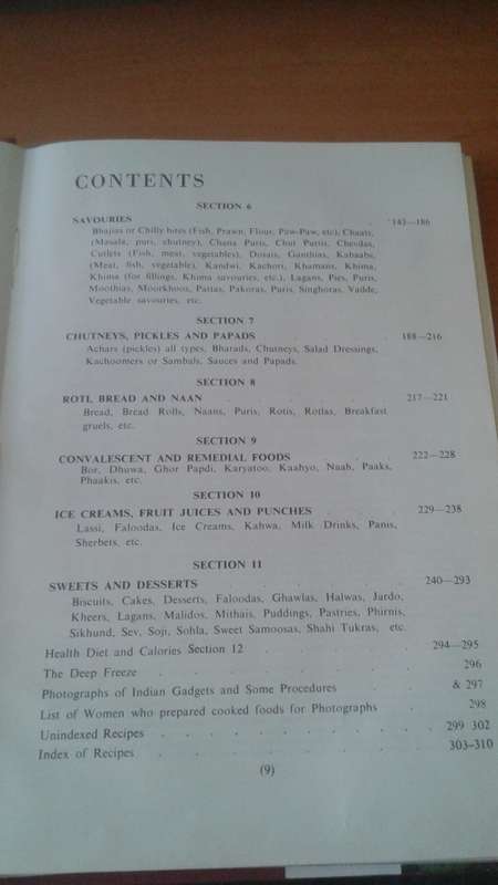 VINTAGE INDIAN DELIGHTS:  BOOK OF RECIPES ON INDIAN COOKERY by Zuleikha Mayat