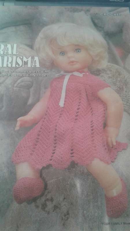 VINTAGE DOLL CROCHET: FIRST LOVE DOLL CORAL CHARISM YOUR FAMILY 1983