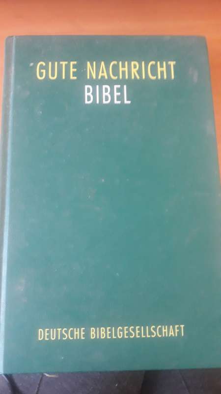 BOOK NON FICTION: GUTE NACHRICHT BIBEL DEUTSCHE BIBELGESELLSCHAFT - HARDBAND