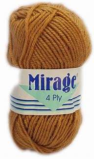 MIRAGE 4 PLY 25G COL 145 CAMEL