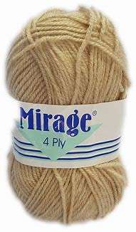 MIRAGE 4 PLY 25G COL 025 BEIGE