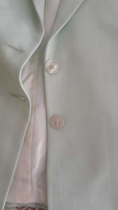 Vintage Ladies Fully Lined Green Suite. Carducci - size 14 - Beautiful Condition