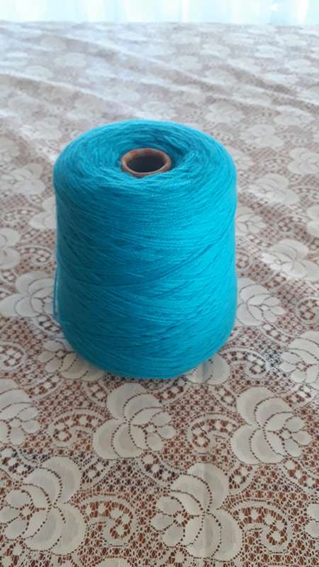 Fiesta 4ply Blue Knitting Blue Wool - unused